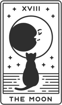 Tarot Moon PNG