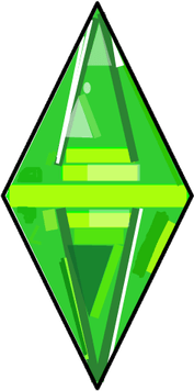 Sims Green Diamond PNG