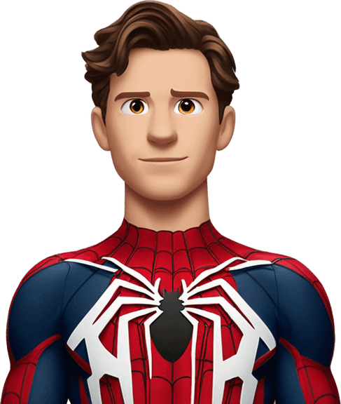 Tom Holland Spiderman PNG