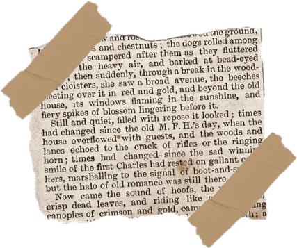 Ripped Newspaper PNG