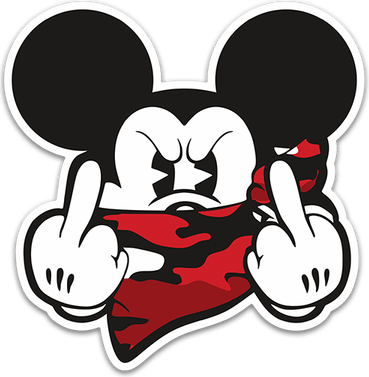 Angry Mickey Mouse PNG