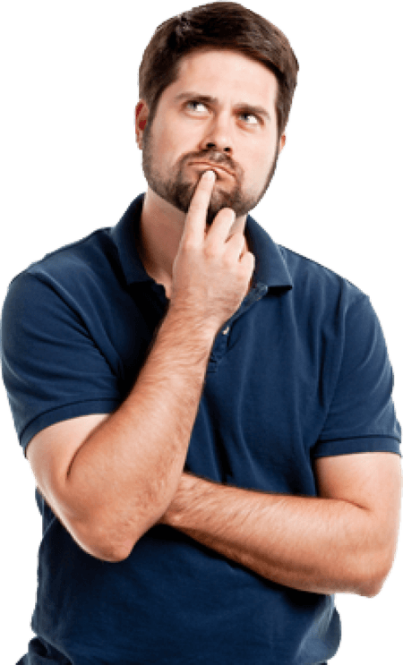 Thinking Man PNG