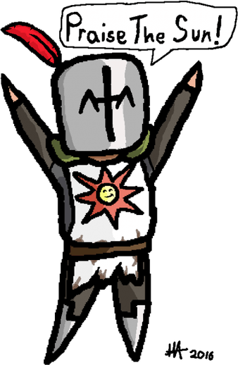Praise The Sun PNG