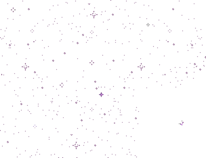 Blue Sparkles PNG