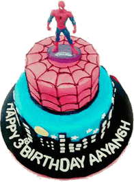 Happy Birthday Spiderman PNG