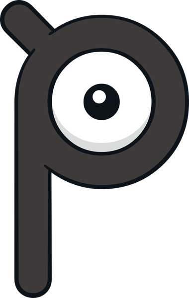 Unown Pokemon PNG