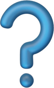 Blue Question Mark PNG