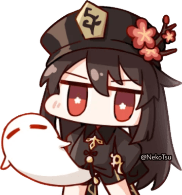 Hu Tao Emoji PNG