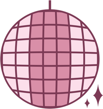 Hanging Disco Ball PNG