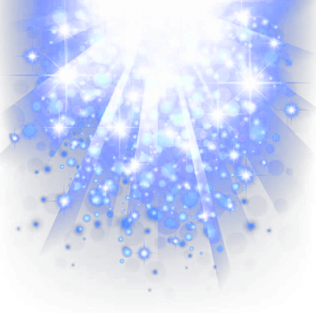 Blue Sparkles PNG
