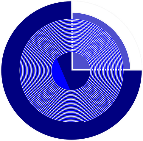Navy Blue Circle PNG