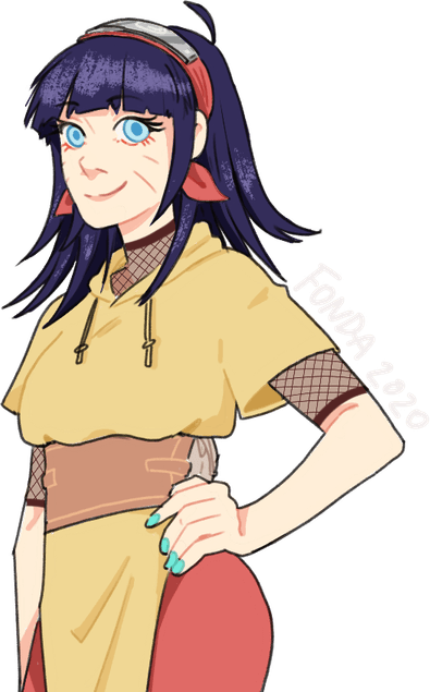 Himawari Uzumaki PNG