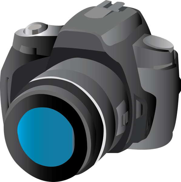 Black Camera PNG