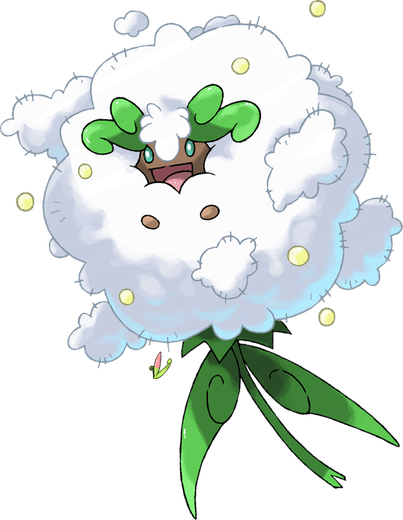 Whimsicott Pokemon PNG
