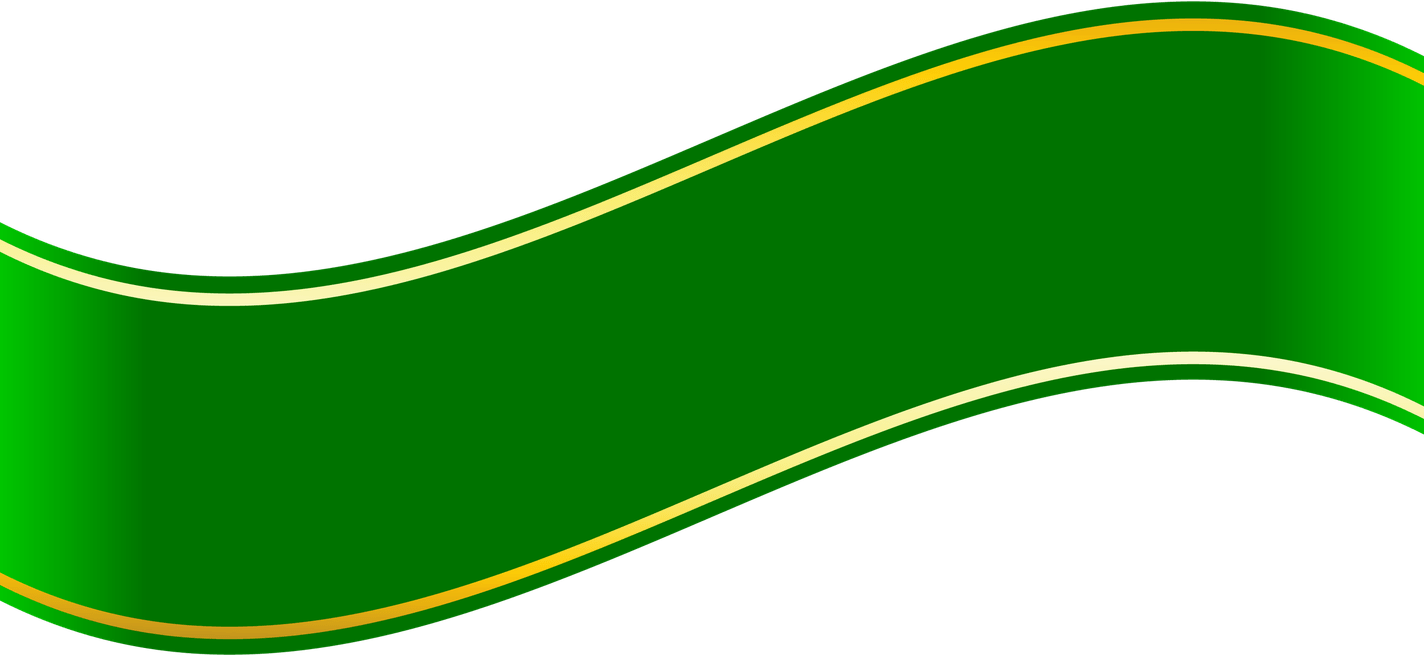 Green Banner PNG