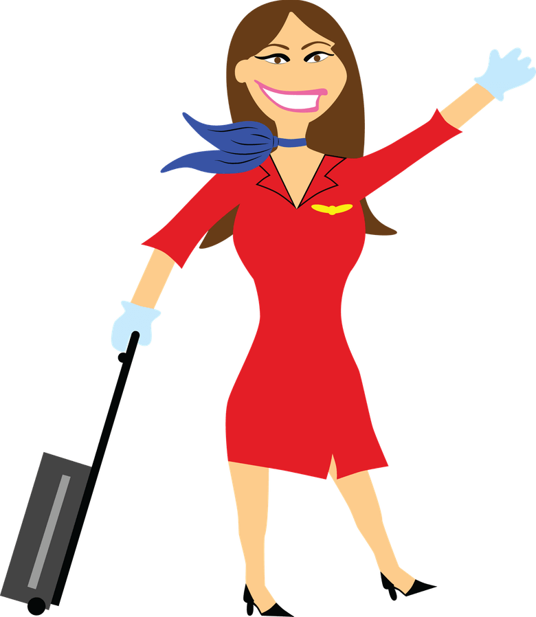 Flight Attendant PNG