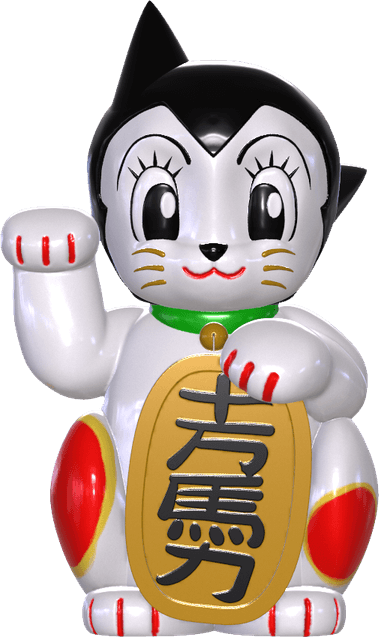 Japanese Lucky Cat PNG