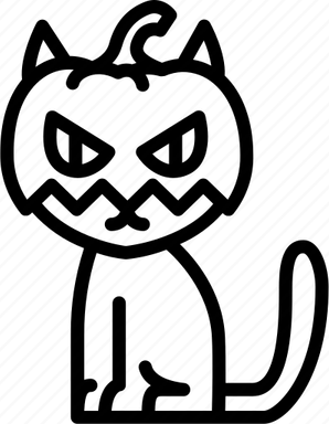 Scary Cat PNG