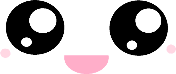 Kawaii Eyes PNG