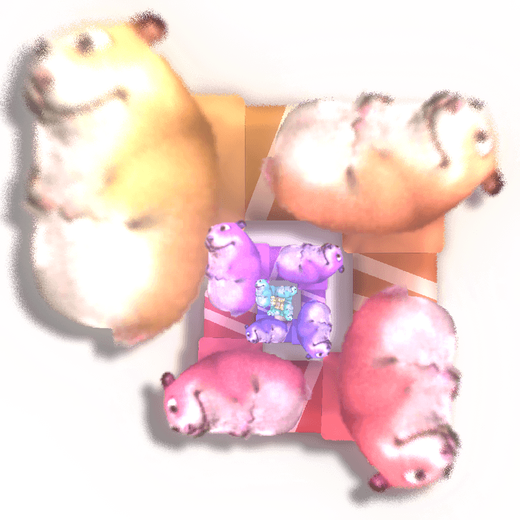 Hamster Peace Sign Meme PNG