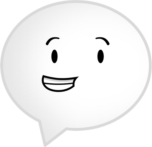 Speech Bubble White PNG