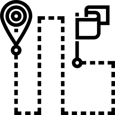 Map Pin Black PNG