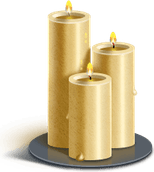 Church Candles PNG