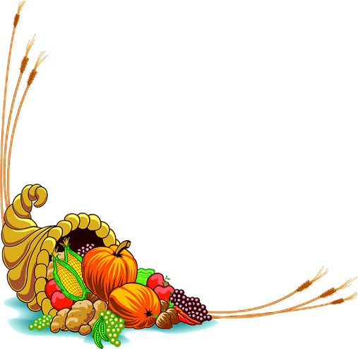 Thanksgiving Border PNG