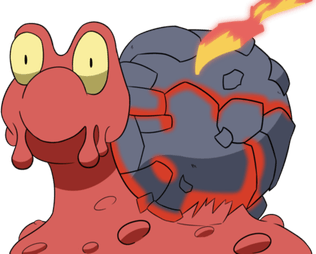 Magcargo Pokemon PNG