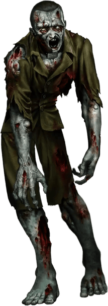 Halloween Zombie PNG