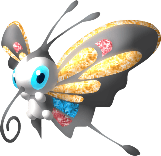 Beautifly Pokemon PNG