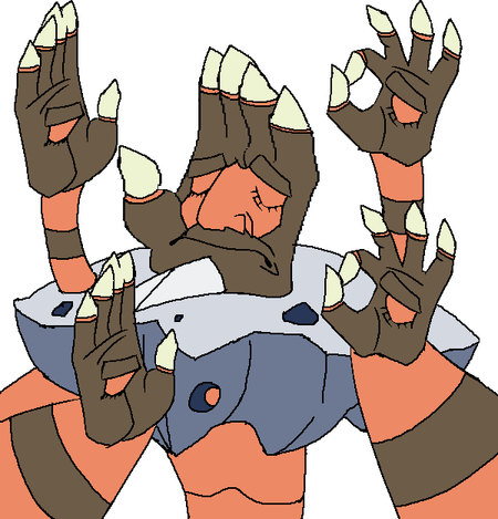 Barbaracle Pokemon PNG