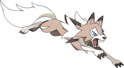 Lycanroc Pokemon PNG