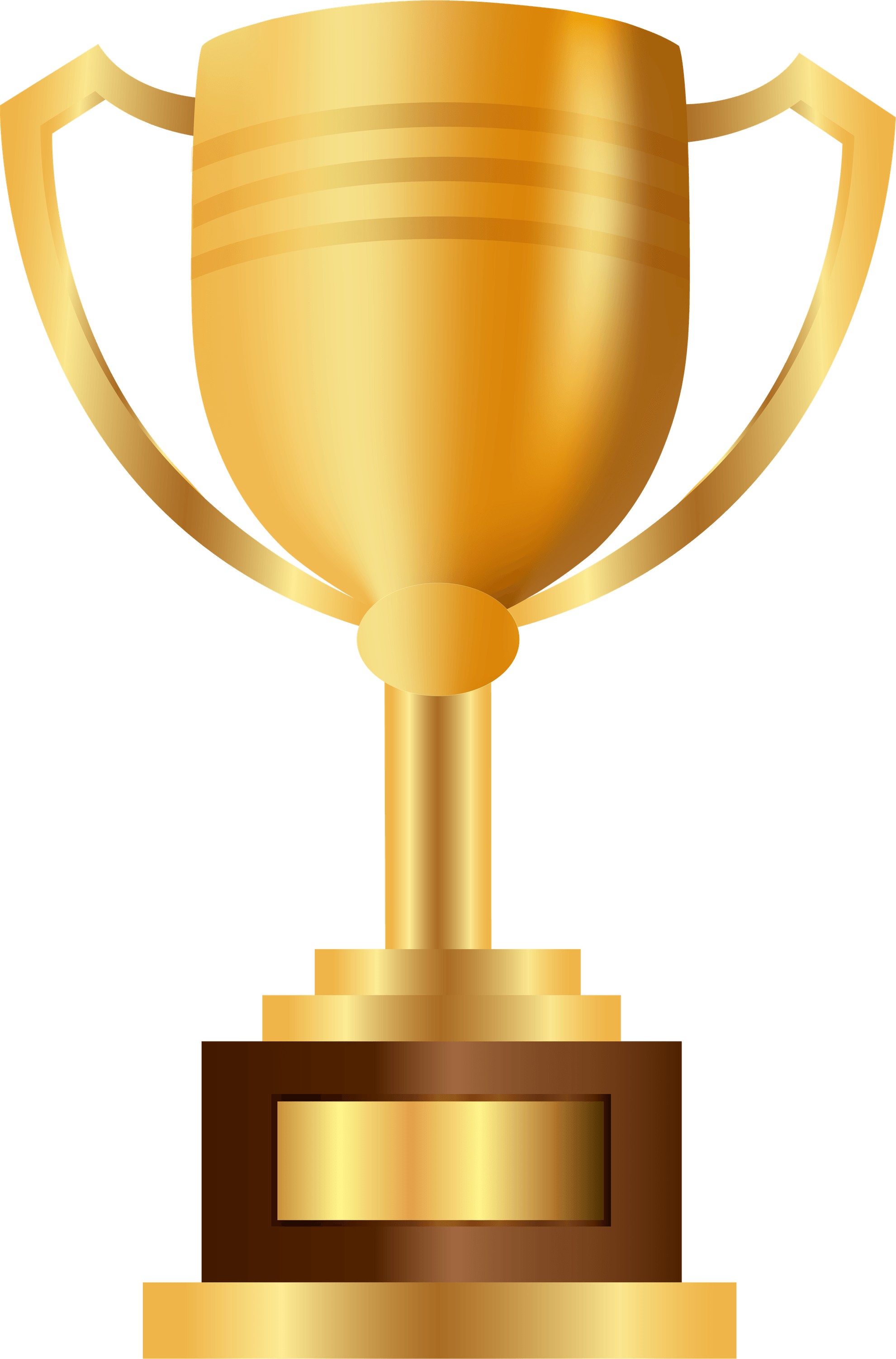 Gold Trophy PNG