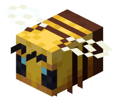 Minecraft Bee PNG