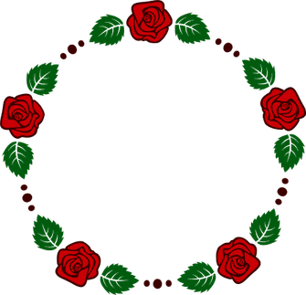 Rose Frame PNG