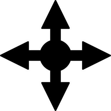 Cardinal Arrow PNG