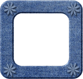 Denim Border PNG