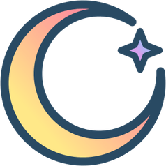 Magical Moon PNG