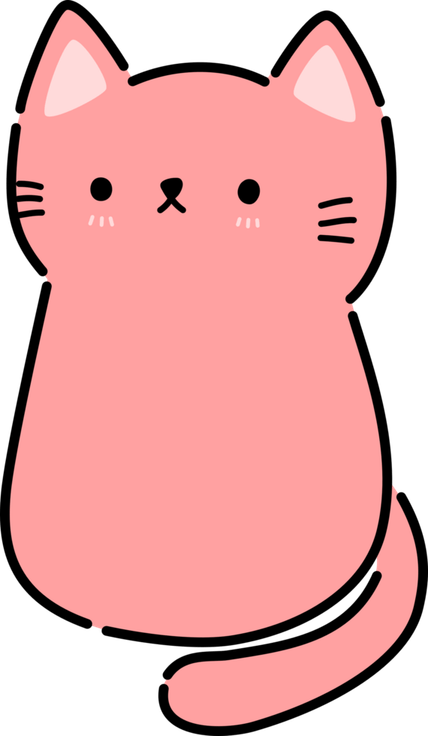 Cat Doodle PNG
