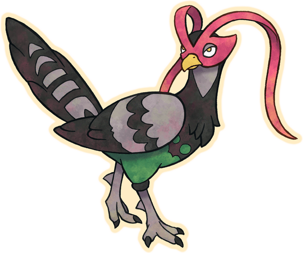 Unfezant Pokemon PNG