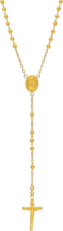 Gold Chain With Cross PNG