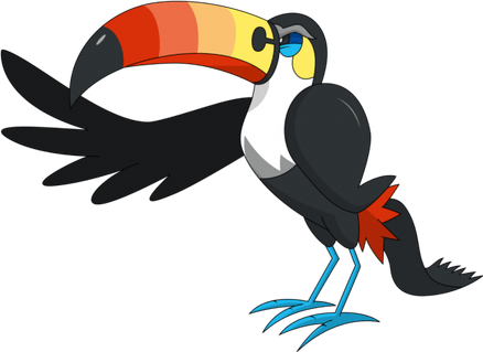 Toucannon Pokemon PNG
