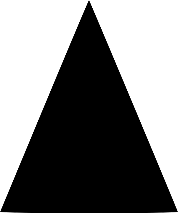 Black Triangle PNG