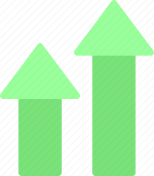 Rise Arrow PNG