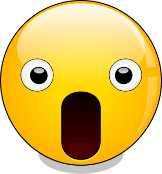 Shocking Emoji PNG