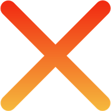 Thin X PNG