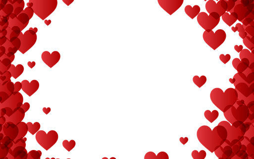 Hearts Frame PNG