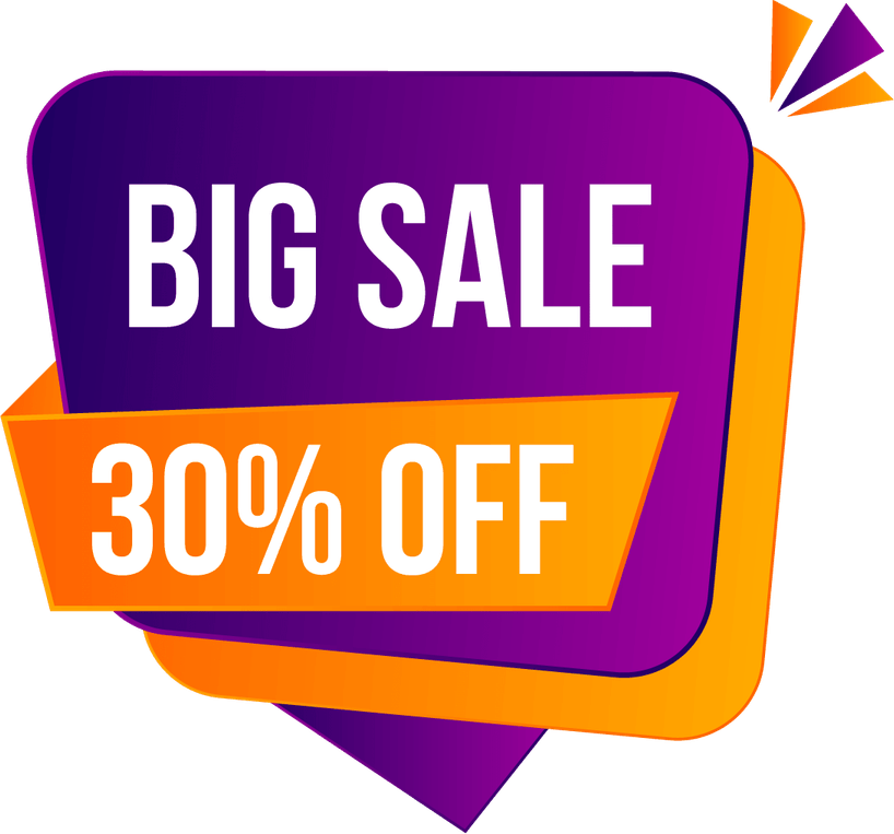 Big Sale Banner PNG