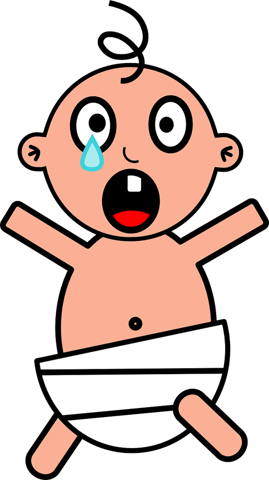 Crying Baby PNG
